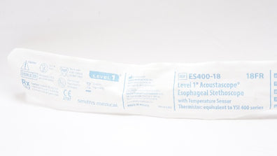 Smiths Medical ES400-18 Level 1 Acoustascope Esophageal Stethoscope 18 Fr